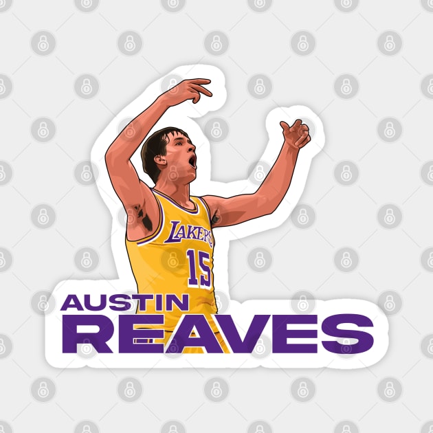 Austin Reaves Magnet by origin illustrations