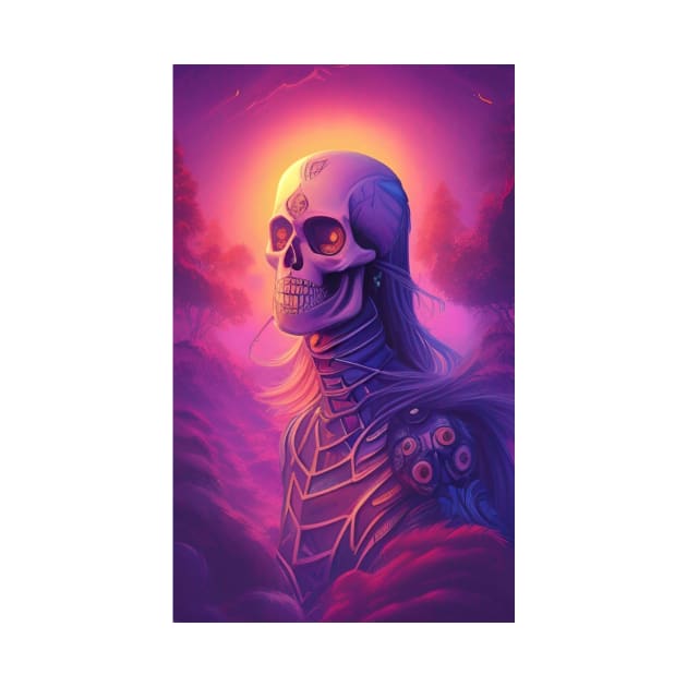 Skinny Skeleton Warrior by ShopSunday