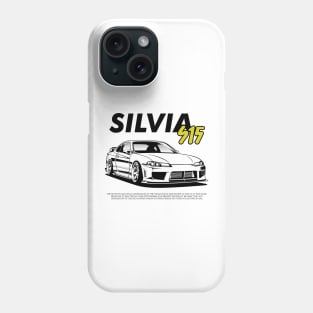 Silvia S15 (white print) Phone Case