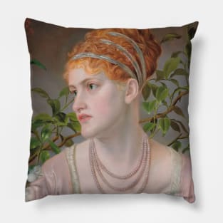 Mary Emma Jones by Frederick Sandys Pillow