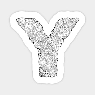 Letter Y Magnet