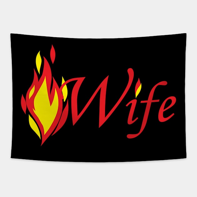 Hot Wife Tapestry by Cards By Harris