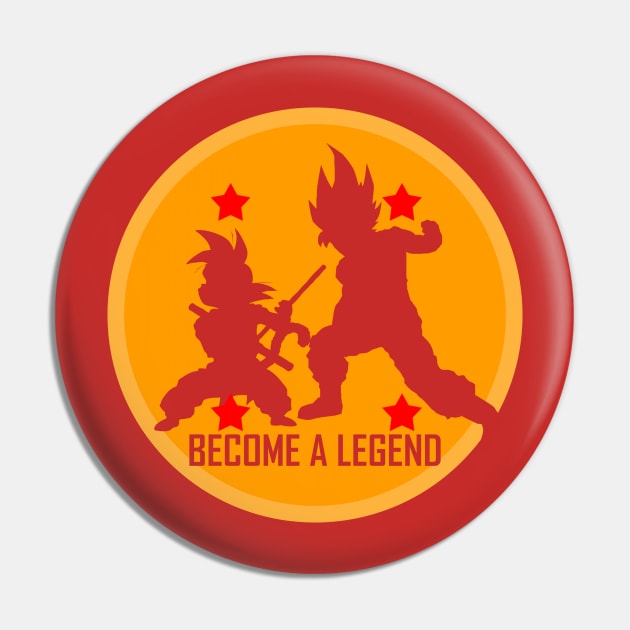 Become a Legend Pin by shotgun