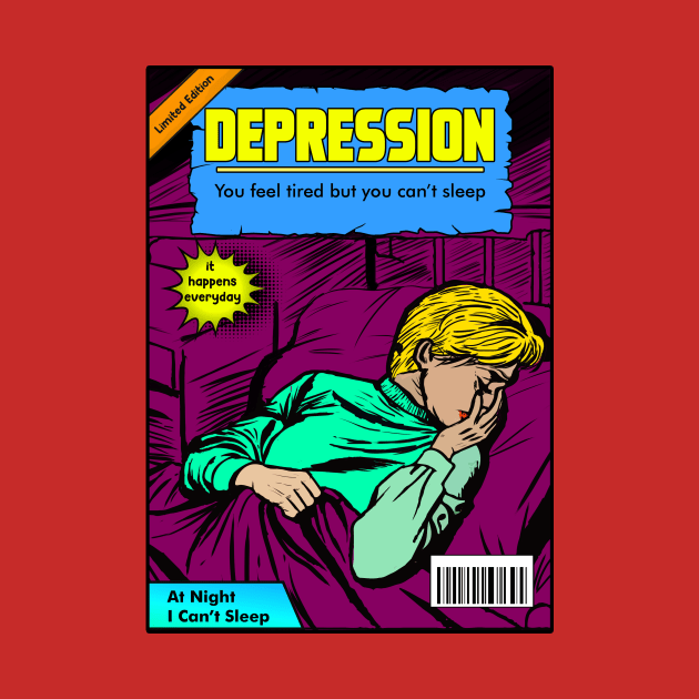 DEPRESSION COMIC by theanomalius_merch