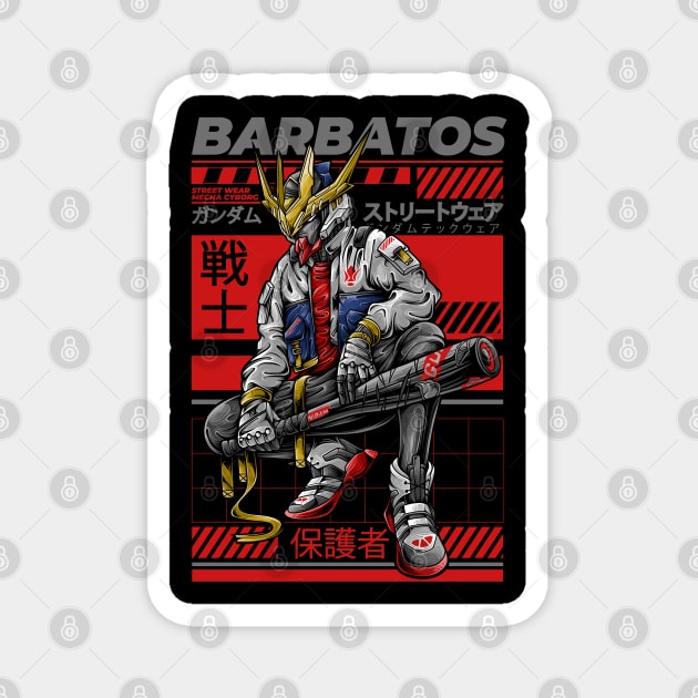 Barbatos - Streetwear Magnet by secondsyndicate