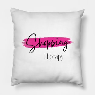 Shopping therapy Pillow