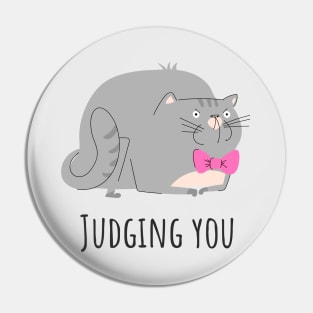 Cat judging you Pin