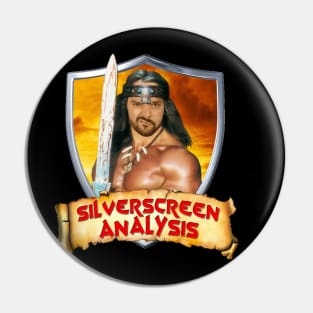 SilverScreen Analysis Barbarian Logo Pin