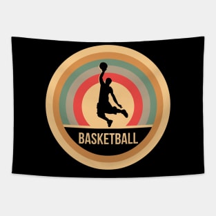 Retro Vintage Baskteball Gift For Basketball Players Tapestry