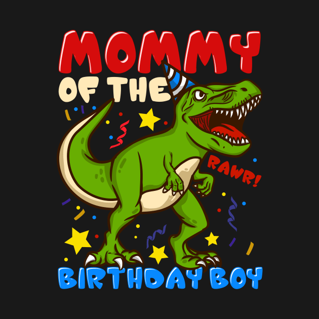 Mommy Of The Birthday Boy - Prehistoric Mom by biNutz