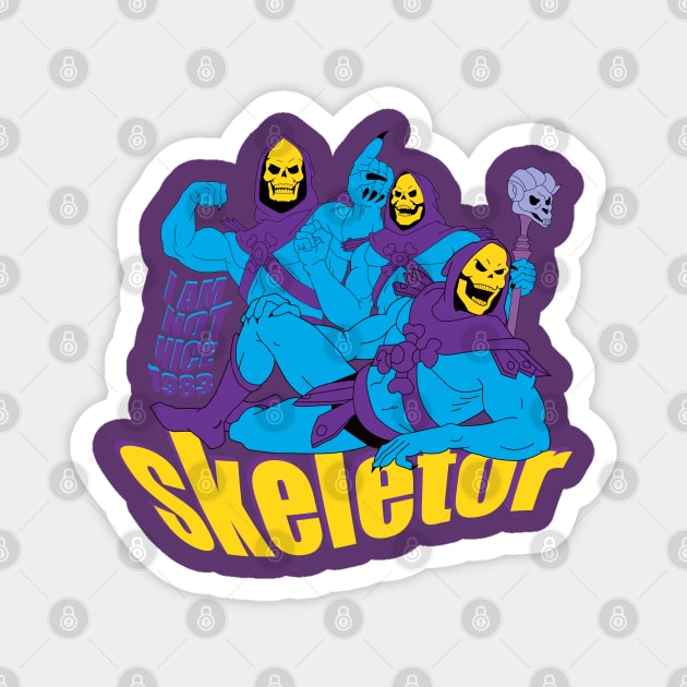 skeletor Magnet by thebeatgoStupid