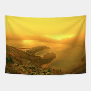 Fire Lake Tapestry