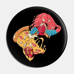 Food fighters Pin