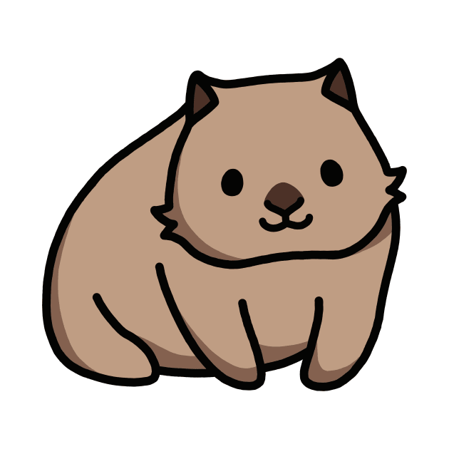 Wombat by littlemandyart