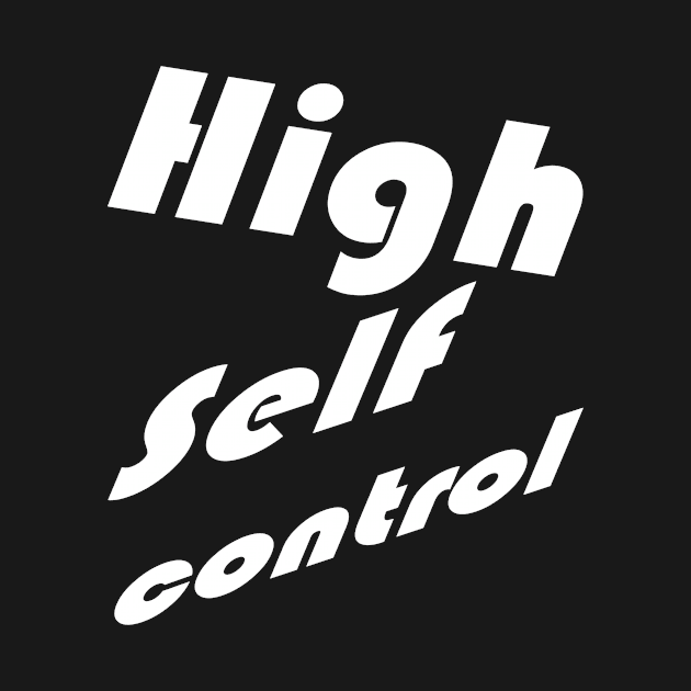 High Self Control by Motivashion19