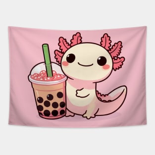 axolotl boba holic Tapestry