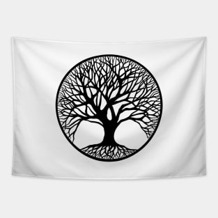 Outline Tree Of Life Tapestry