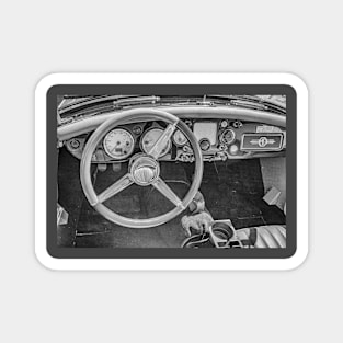 1960 MG MGA Roadster Sports Car Magnet