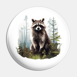 Raccoony Cuteness Pin