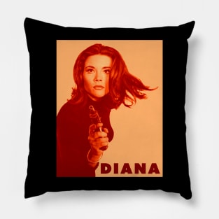 Diana Rigg Pillow