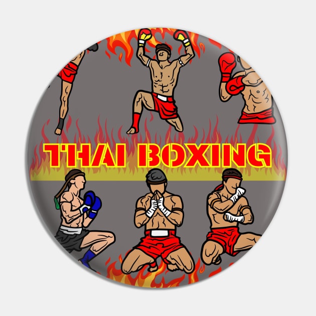 The Art of Muay Thai Pin by Crystal6789