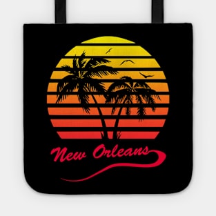 New Orleans 80s Sunset Tote