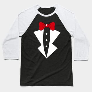 suspenders bow tie suit tuxedo gift' Unisex Baseball T-Shirt