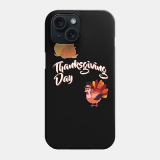 ThanksGiving Day Pumpkin Turkey Phone Case