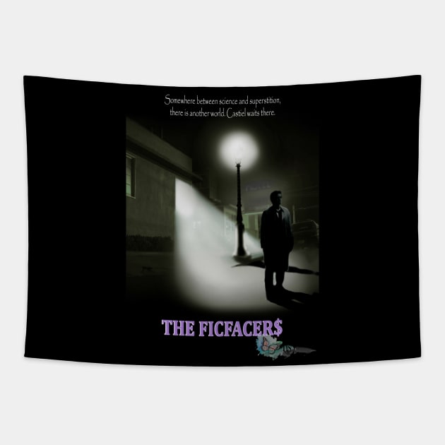 The FicFacers Exorcist Ad Tapestry by ficfacersstore