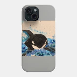 Oscar the Orca By Kortney Phone Case