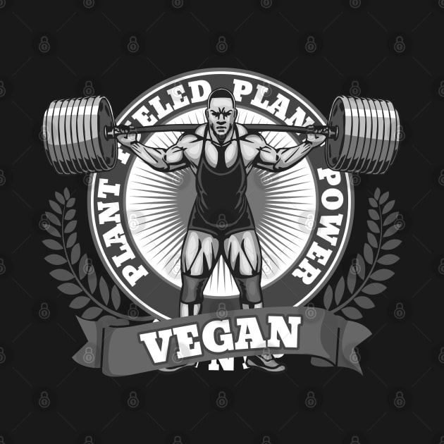 Plant Fueled Vegan Weightlifter by RadStar