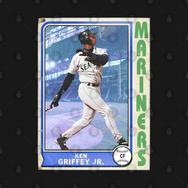 Retro Style Griffey Trading Card - Baseball - T-Shirt