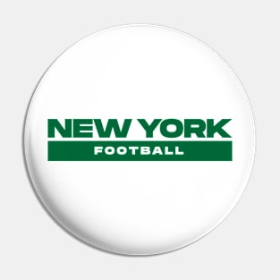 New York Football Pin