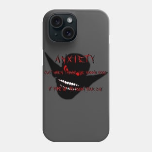 Anxiety monster Phone Case