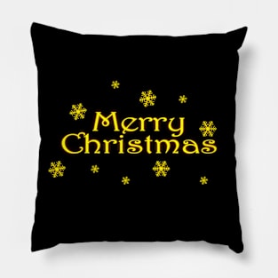 Glowing Merry Christmas - Merry and Bright Pillow