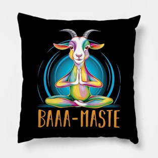 Baaa-Maste Goat Yoga Pillow