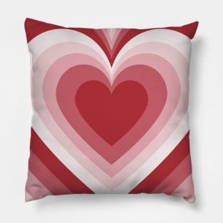 Pink Hearts Pillow