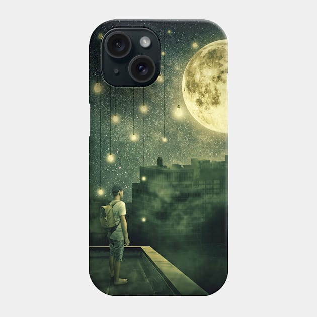 rooftops mystery Phone Case by psychoshadow