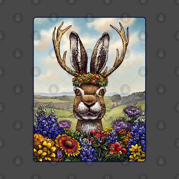 Ladybird's Jackalope by ChetArt