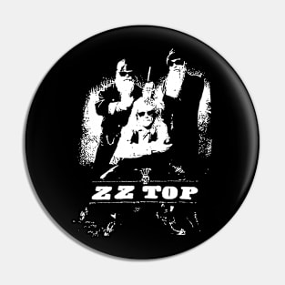 ZZ Top - vintage style Pin