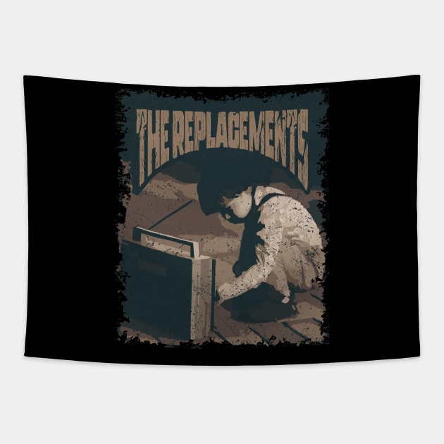 The Replacements Vintage Radio Tapestry by K.P.L.D.S.G.N