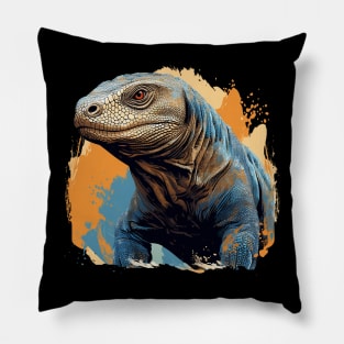 komodo dragon Pillow