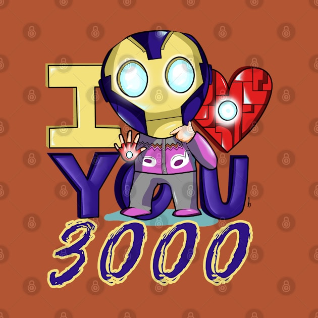 I Love You 3000 by themunchkinboutique