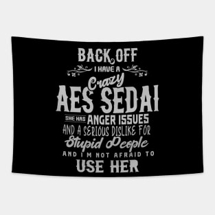 Crazy Aes Sedai (Light) Tapestry