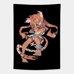 Tiger and Anger Tapestry