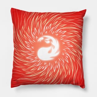 Minimalist Mana Flame Pillow