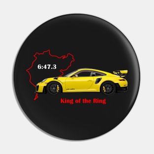 King of the Ring Pin