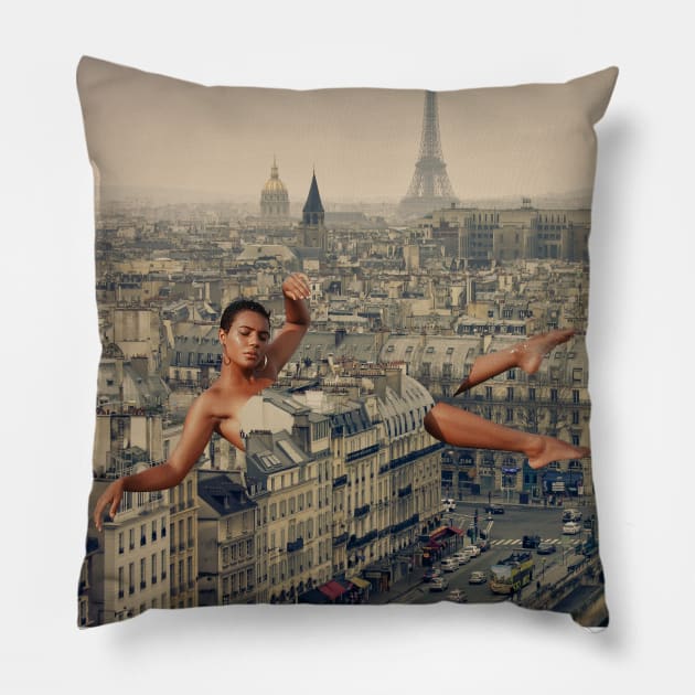 PARIS Pillow by Moradtlawey