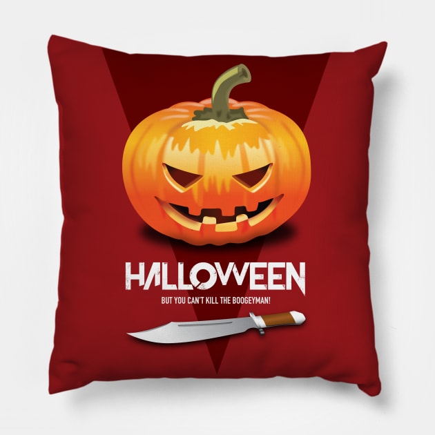 Halloween - Alternative Movie Poster Pillow by MoviePosterBoy