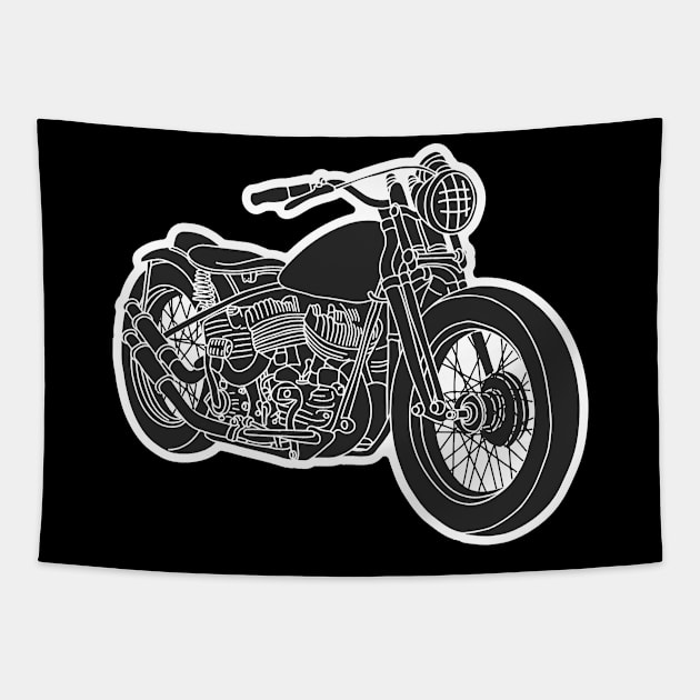 motor bike Tapestry by tdK